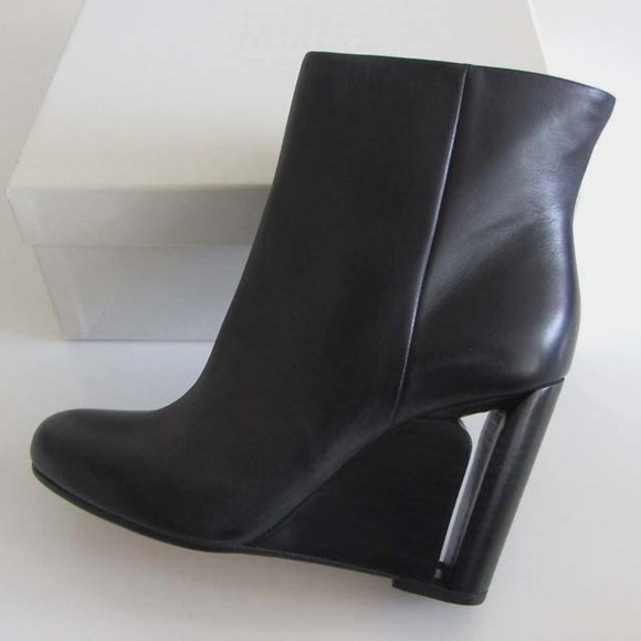 new MAISON MARTIN MARGIELA cutout wedge booties 39 1/2 - Picture 4 of 10